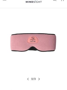 Driftband By Mindsight Dusty Rose Sleep Mask